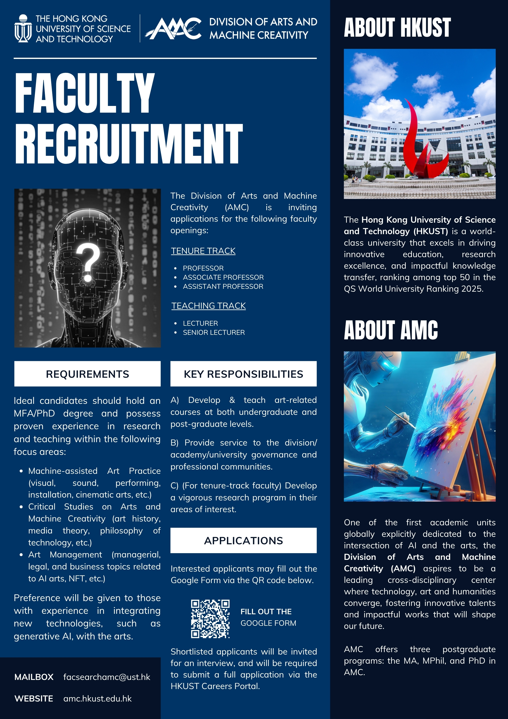 AMC faculty opening leaflet thumbnail