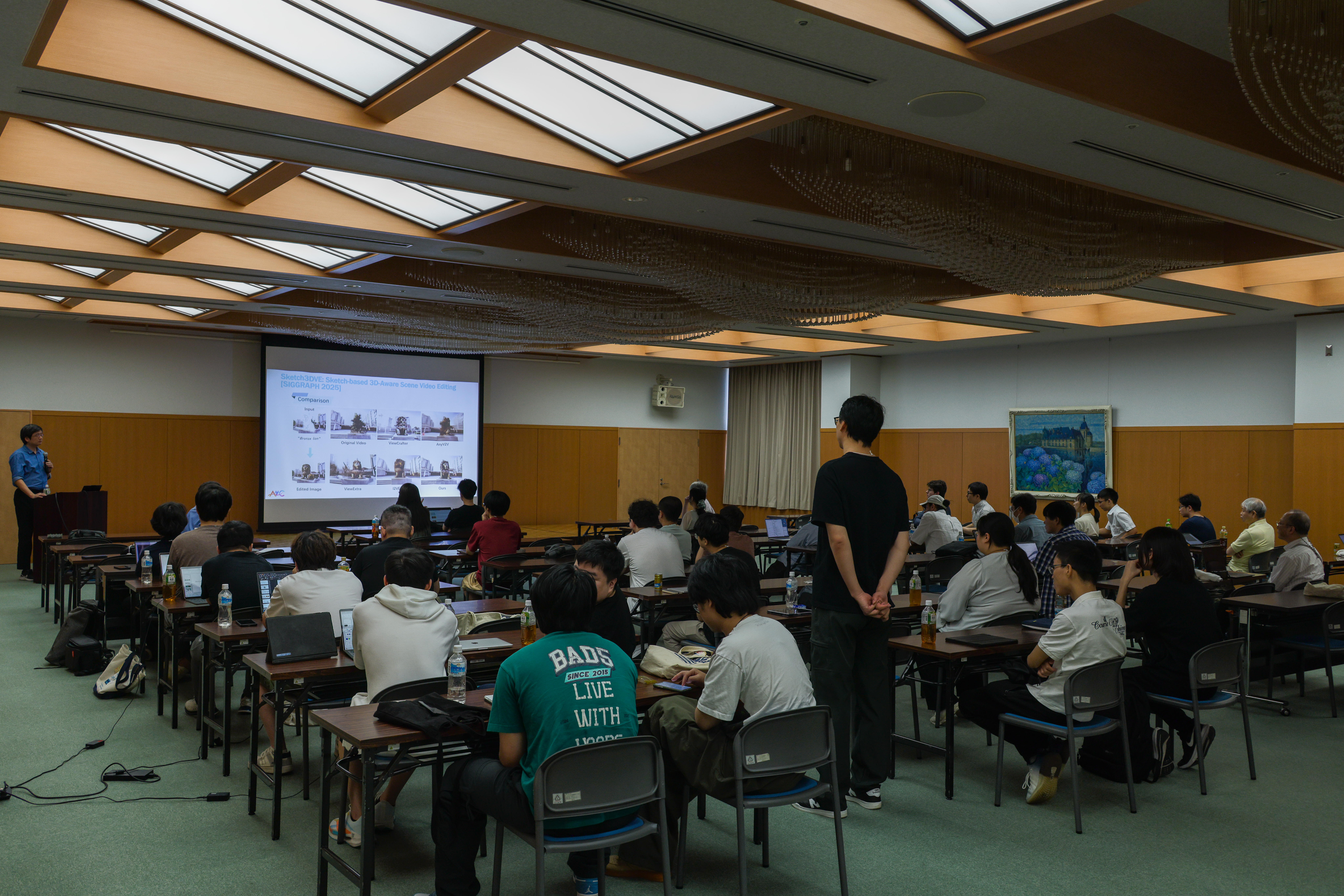Prof. Hongbo FU delivered keynote speech at NICOGRAPH International ...