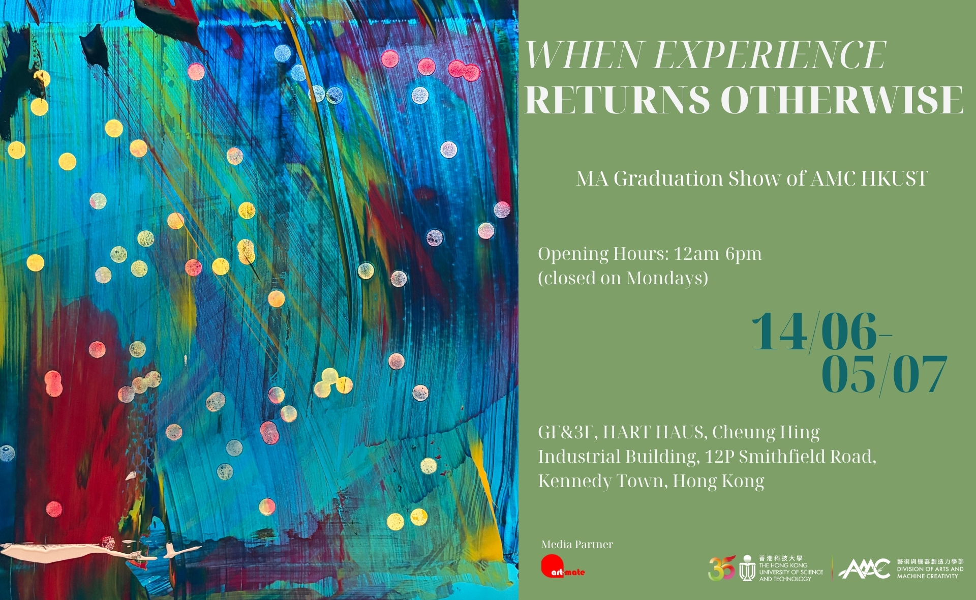 When Experience Returns Otherwise: The First MA Graduation Show of AMC ...